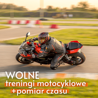 Wolne treningi motocyklowe + pomiar czasu